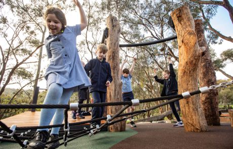 Nature playground design and construction